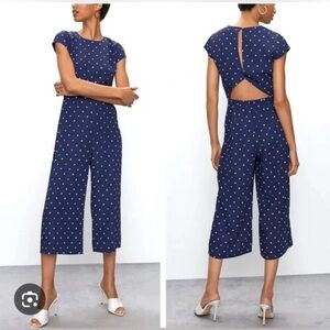 New Aritzia Wilfred Hampton Polka Dot Jumpsuit